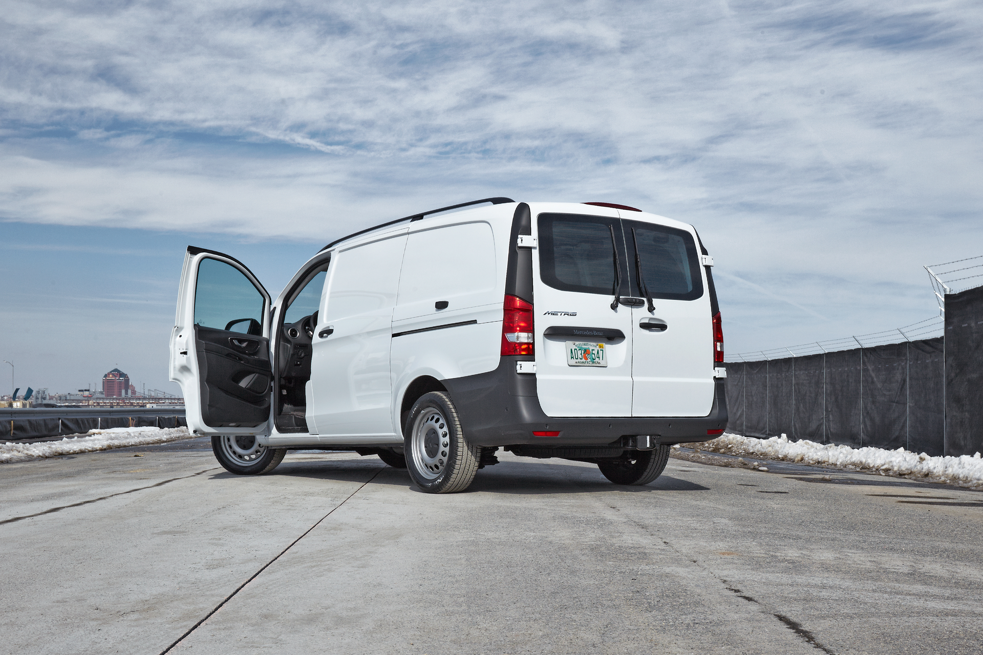 mercedes benz mini cargo van