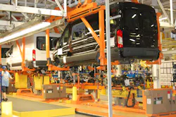 Ford Transit vans being built at the OEM39s Kansas City Plant Photo by Sean KilcarrFleet Owner Ford Transit vans being built at the OEM39s Kansas City Plant Photo by Sean KilcarrFleet Owner