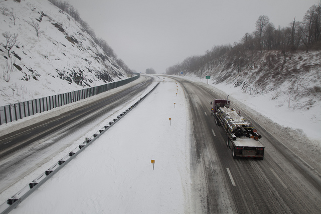 According to FHWA 467 fatalities are associated with icy driving conditions annually with 23 of all vehicle crashes every year ndash some 13 million ndash caused in part by inclement weather such as rain sleet snow fog and wind Photo courtesy of VDOT