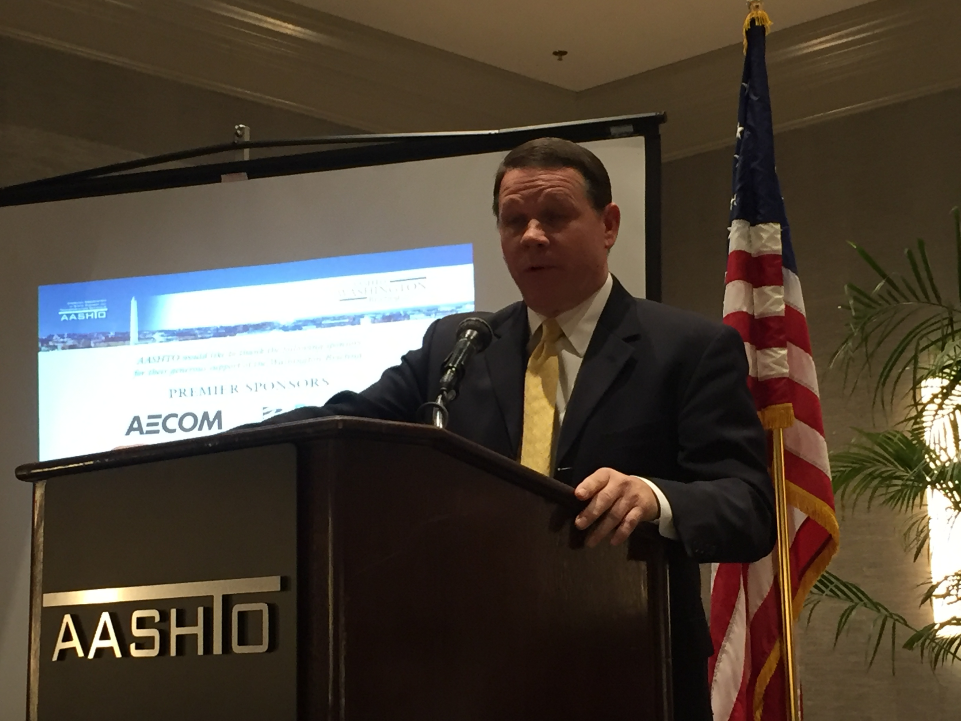 Rep Sam Graves RMO says a VMT tax is now the quotlead possibilityquot for funding future transportation infrastructure needs Photo by Sean KilcarrFleet Owner