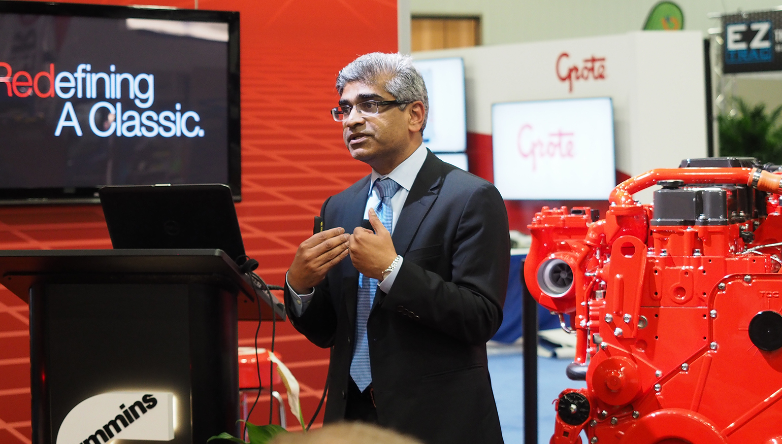 Cummins39 Srikanth Padmanabhan described innovations in the company39s 2017 59L midrange diesel engines