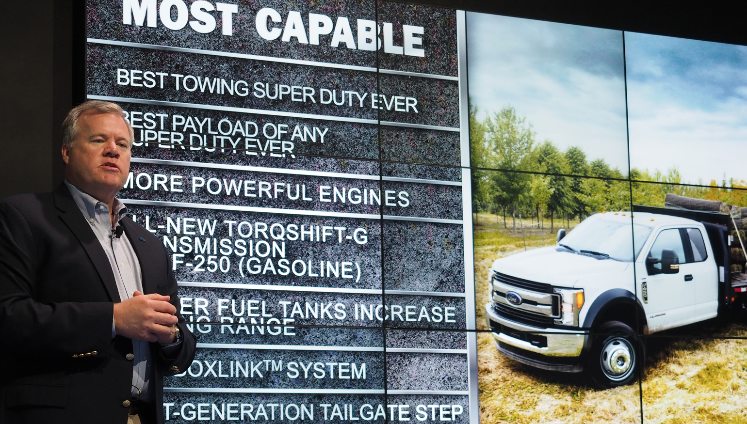 Craig Schmatz chief engineer for the Ford Super Duty Program said the 2017 Super Duty is quotthe toughest smartest most capablequot the company has ever built