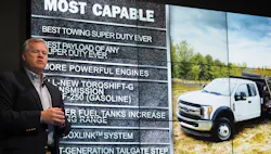 Craig Schmatz chief engineer for the Ford Super Duty Program said the 2017 Super Duty is quotthe toughest smartest most capablequot the company has ever built Craig Schmatz chief engineer for the Ford Super Duty Program said the 2017 Super Duty is quotthe toughest smartest most capablequot the company has ever built