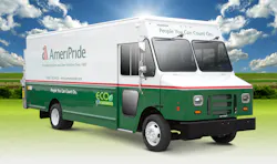 Ford F59 chassis used for the zeroemission Route Star walkin van on display at the Work Truck Show Ford F59 chassis used for the zeroemission Route Star walkin van on display at the Work Truck Show