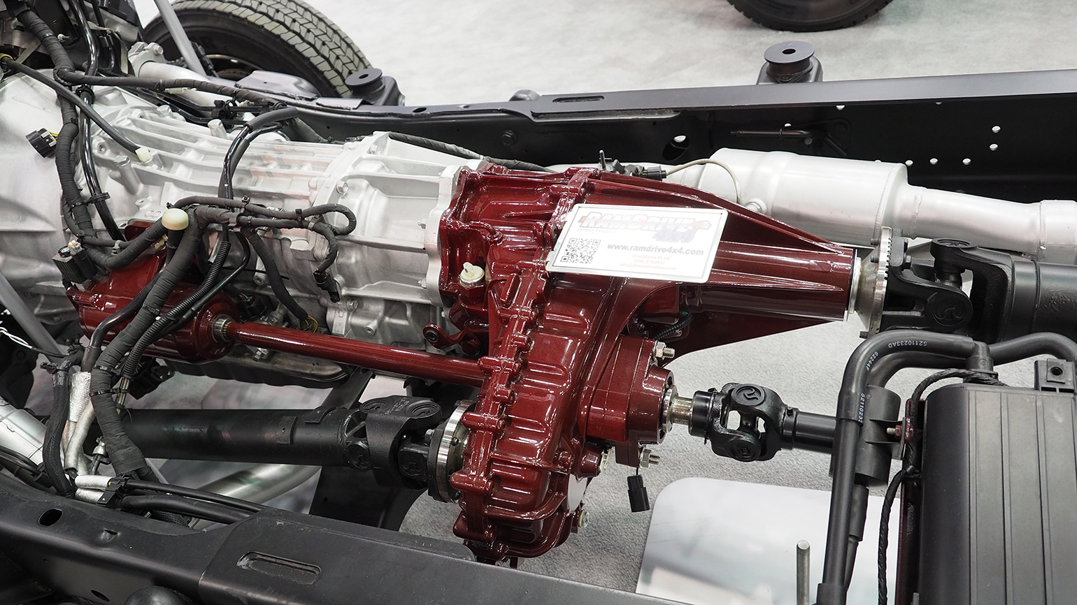 Ram Truck announced more PTO options for its Chassis Cabs including this left side configuration at the 2016 NTEA Work Truck Show