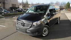 Our sample vehicle a 2016 MercedesBenz Metris cargo van Our sample vehicle a 2016 MercedesBenz Metris cargo van