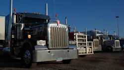 Some characterize the recent regulatory push as quota godsendquot as it restricts the supply of drivers and thus keeps trucking capacity tight Photo by Sean KilcarrFleet Owner Some characterize the recent regulatory push as quota godsendquot as it restricts the supply of drivers and thus keeps trucking capacity tight Photo by Sean KilcarrFleet Owner