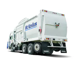 Meridian Front Loaders with the Latitude Integration residential collection system can be combined with any brand of front loader residential container Meridian Front Loaders with the Latitude Integration residential collection system can be combined with any brand of front loader residential container