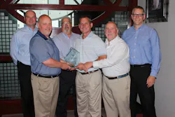 From left Doug Dorn ndash vice president salesfleets Americas SAFHolland Gerry Mead ndash senior vice president of maintenance at US Xpress Mike Colaccino ndash senior national account manager SAFHolland Shaun Sadler ndash director of equipment US Xpress Pat McNamara director national fleet accounts SAF Holland and Steffen Schewerda president Americas SAFHolland From left Doug Dorn ndash vice president salesfleets Americas SAFHolland Gerry Mead ndash senior vice president of maintenance at US Xpress Mike Colaccino ndash senior national account manager SAFHolland Shaun Sadler ndash director of equipment US Xpress Pat McNamara director national fleet accounts SAF Holland and Steffen Schewerda president Americas SAFHolland