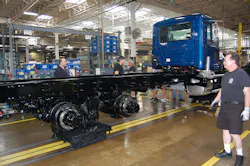 FTR says North American Class 8 production should end 2016 at 230000 units down from 320000 units in 2015 Class 8 production will then inch up to 231000 units in 2017 before reaccelerating to 264000 units by 2018 Photo by Sean KilcarrFleet Owner FTR says North American Class 8 production should end 2016 at 230000 units down from 320000 units in 2015 Class 8 production will then inch up to 231000 units in 2017 before reaccelerating to 264000 units by 2018 Photo by Sean KilcarrFleet Owner