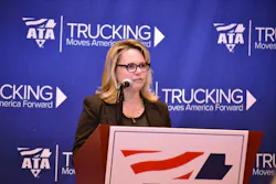 NATSO39s Lisa Mullings announces the availability of the Park My Truck app at ATA MCampE Monday NATSO39s Lisa Mullings announces the availability of the Park My Truck app at ATA MCampE Monday