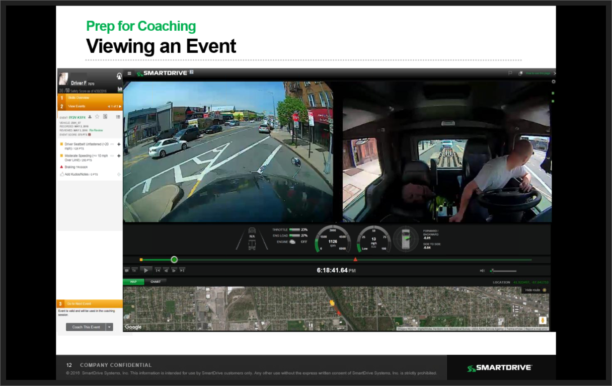 ldquoWhether by reducing collision frequency exonerating drivers enforcing compliance procedures or lowering fuel costs video with robust transportation intelligence is a gamechanger for fleets everywhererdquo mdashSteve Mitgang SmartDriv39se CEO Slide courtesy of SmartDrive