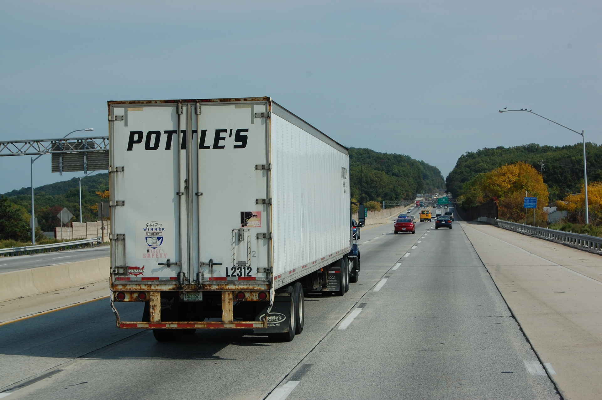 Stifel39s John Larkin says quotrecent readingsquot in particular have been reassuring that trucking is out of or close to out of the freight recession quotThe overall trend has been positiverdquo Photo by Sean Kilcarr for Fleet Owner