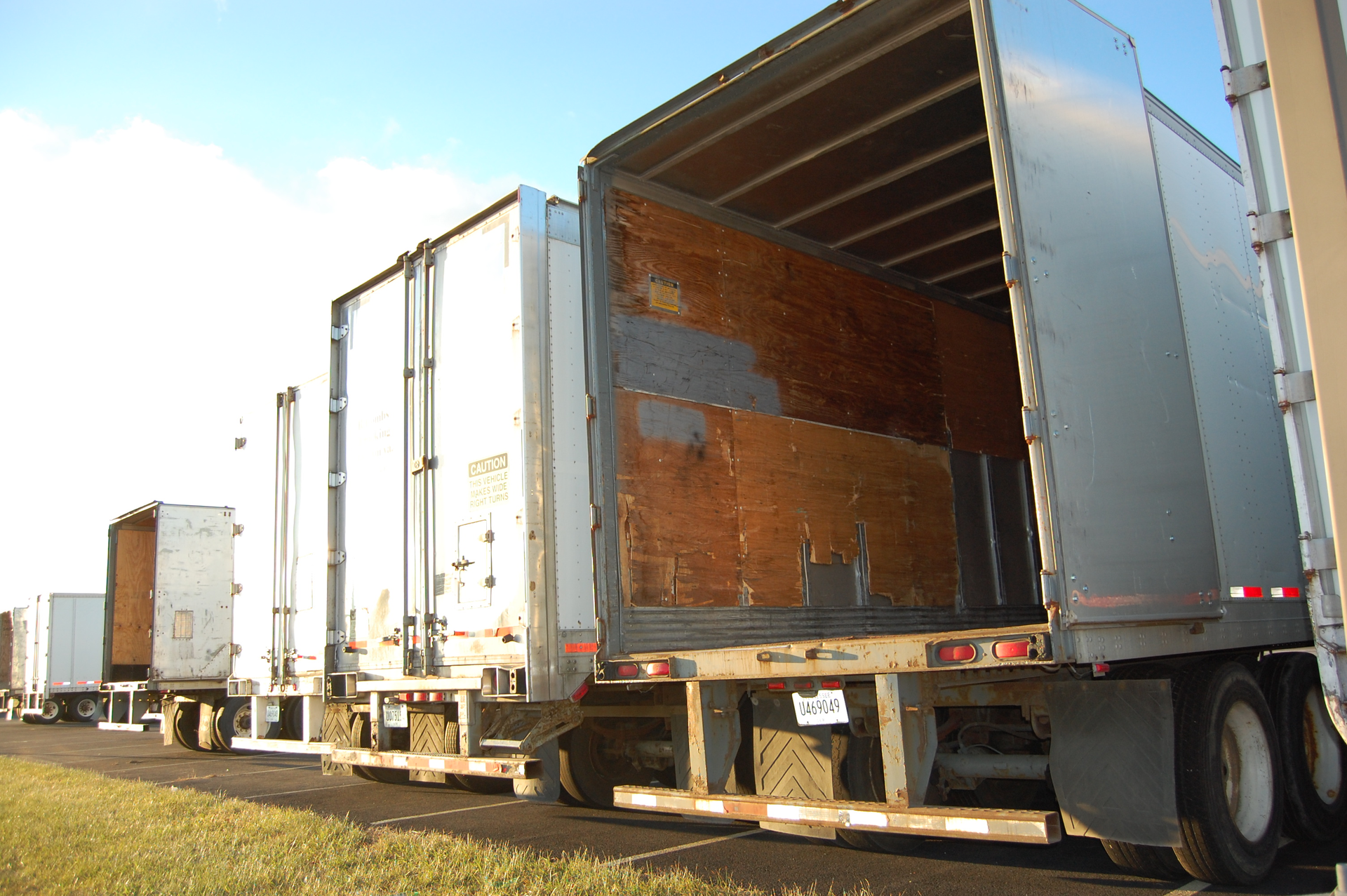 Cargo theft most commonly occurs on Fridays when cargo is often left unattended in a truck over the weekend and returned to on Monday