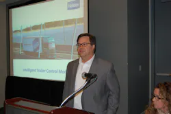 Scott Walpole Haldexrsquos North America product manager for ABSEBS and valves Photo by Sean Kilcarr for Fleet Owner Scott Walpole Haldexrsquos North America product manager for ABSEBS and valves Photo by Sean Kilcarr for Fleet Owner