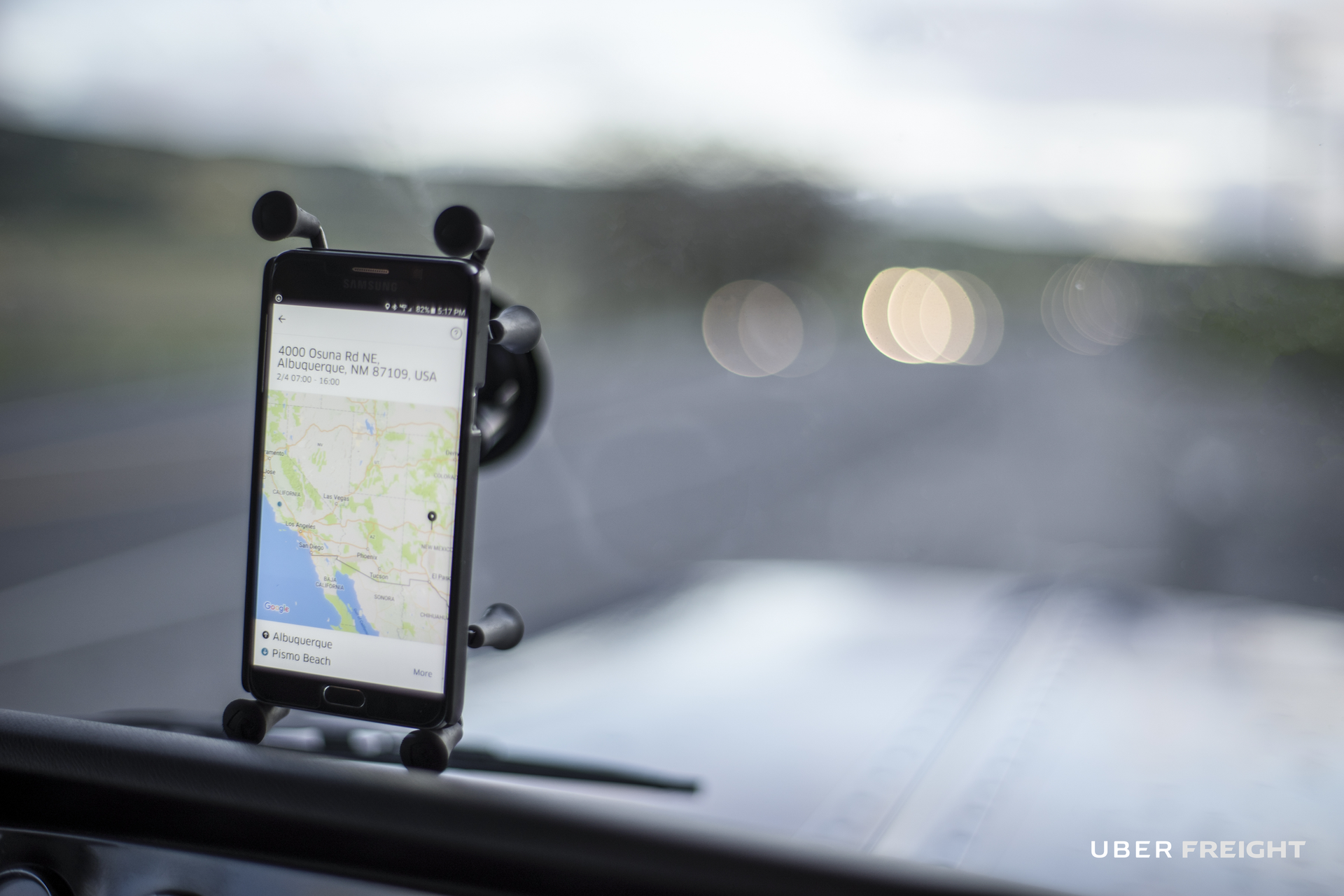 Uber Freight officially launched May 18 The app is available on Android and iOS devices Aether Films photo
