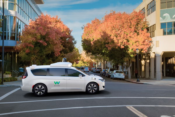 Waymo is already conducting onroad tests of several selfdriving passenger vehicles including this Chrysler Pacifica Hybrid minivan Photo Waymo