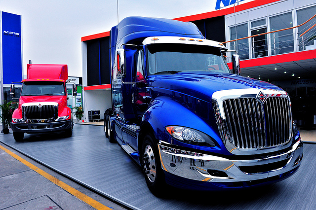 Navistar39s Bill Kozek president of truck and parts said the used truck market is oversupplied quotby everybodyquot and if MaxxForce trucks are pulled out for export quotit provides a more favorable opportunity to dealers and customersquot Photo Navistar
