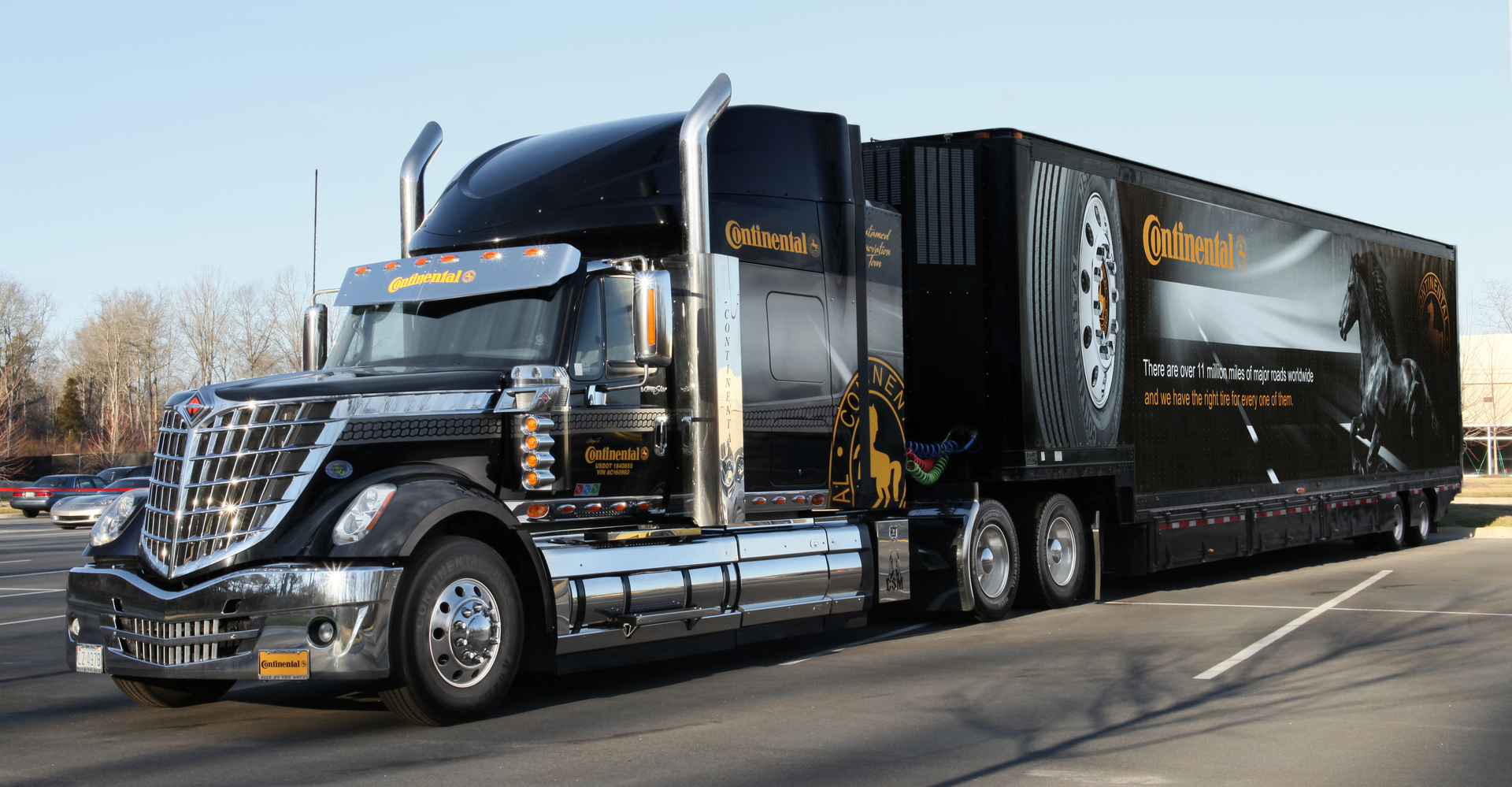 Continental noted that its CPC system can accommodate multiple configurations for a broad range of commercial tire types including tractors and trailers as well as buses and motor coaches Photo Continental
