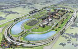 SunTrax which will be located off of I4 in Auburndale is a 400acre site that will include a 225mile long oval track which will provide highspeed testing and 200acre infield to test tolling and automated and connected vehicles technology Photo Floridarsquos Turnpike Enterprise SunTrax which will be located off of I4 in Auburndale is a 400acre site that will include a 225mile long oval track which will provide highspeed testing and 200acre infield to test tolling and automated and connected vehicles technology Photo Floridarsquos Turnpike Enterprise