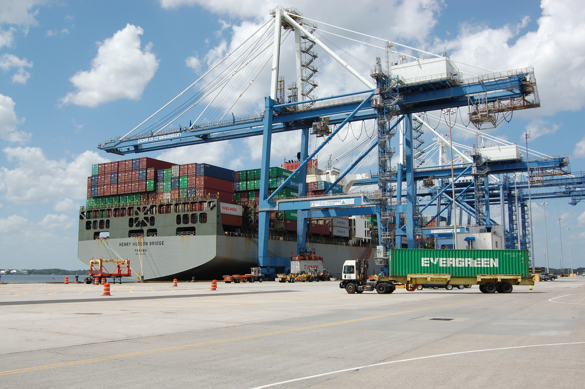 MidAtlantic and Southeastern seaports have seen a 20 hike in volumes compared to just 5 on the West Coast according to JLL39s report Photo Sean KilcarrFleet Owner