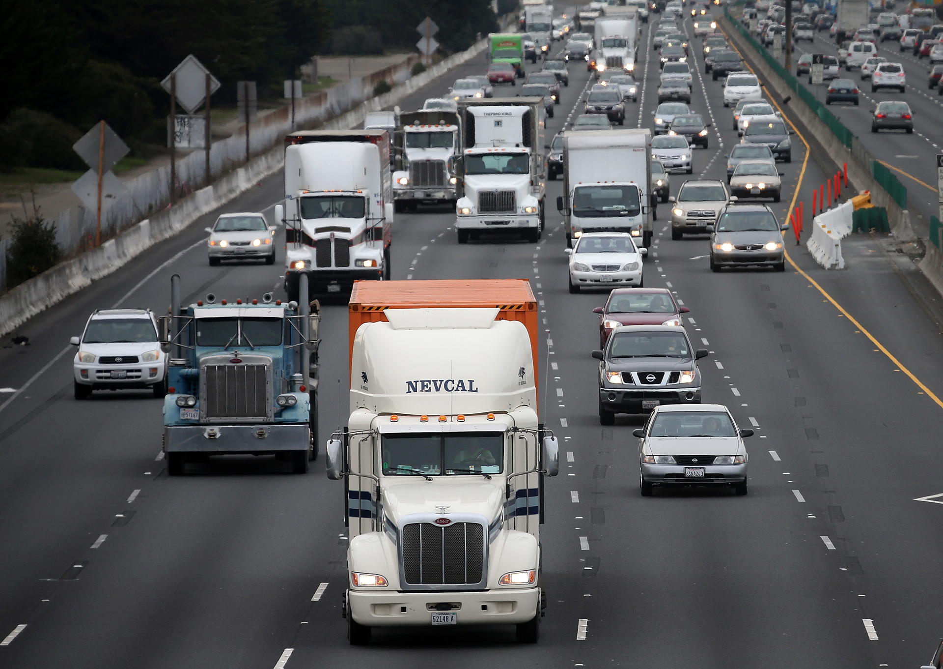 AAA39s Foundation for Traffic Safety has found that heavy trucks equipped with safety technologies can prevent up to 63000 truckrelated crashes a year Photo Getty Images