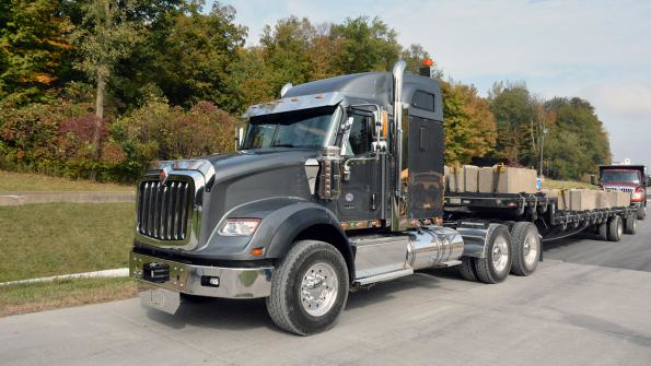 An HV Series tractor model with sleeper berth Photo Michael CatarevasFleet Owner