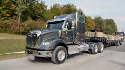 An HV Series tractor model with sleeper berth Photo Michael CatarevasFleet Owner An HV Series tractor model with sleeper berth Photo Michael CatarevasFleet Owner