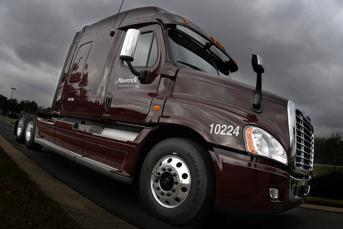 Maverick Transportation tractor