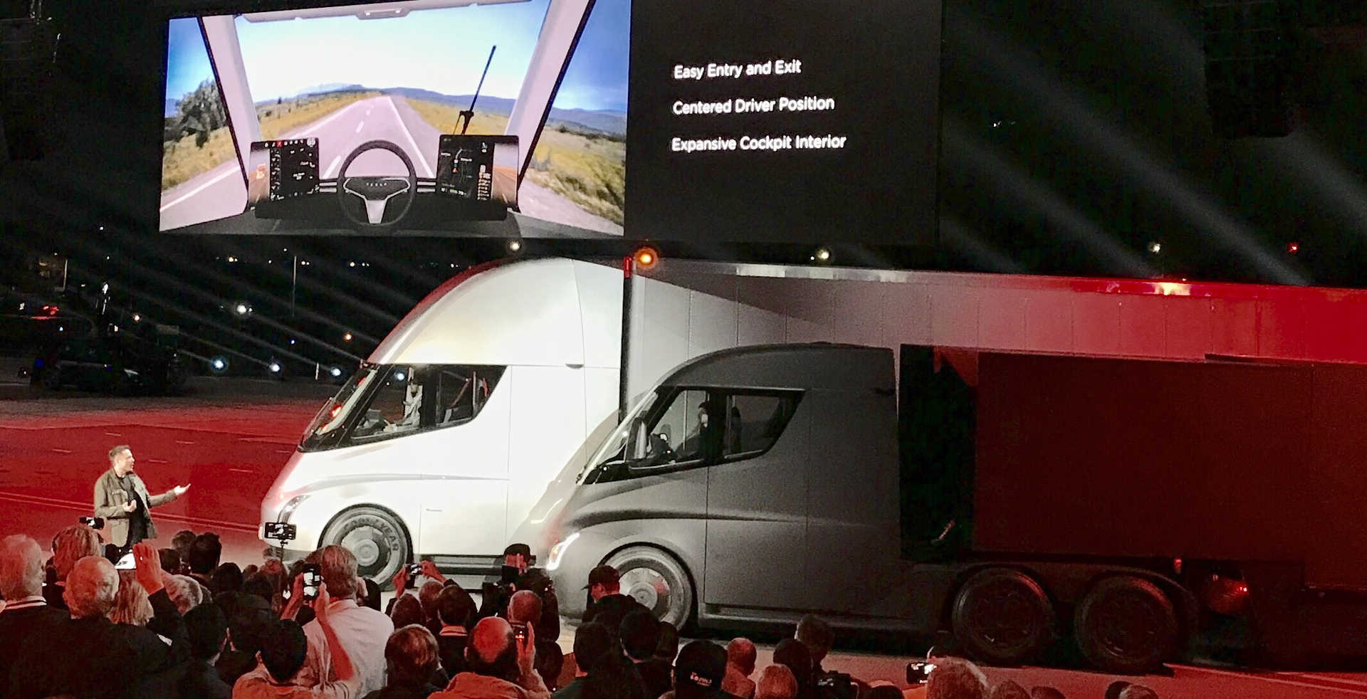 Elon Musk and the Tesla Semi