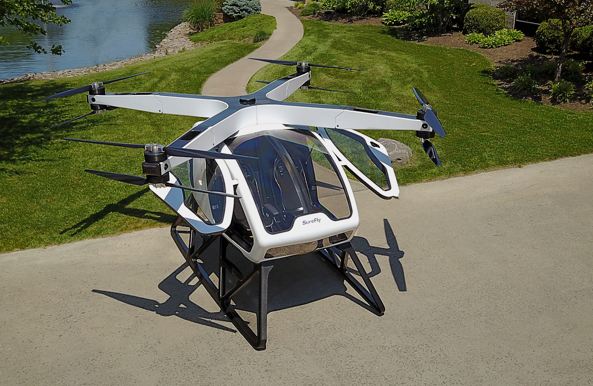 Workhorse SureFly passenger drone gets FAA testflight certification