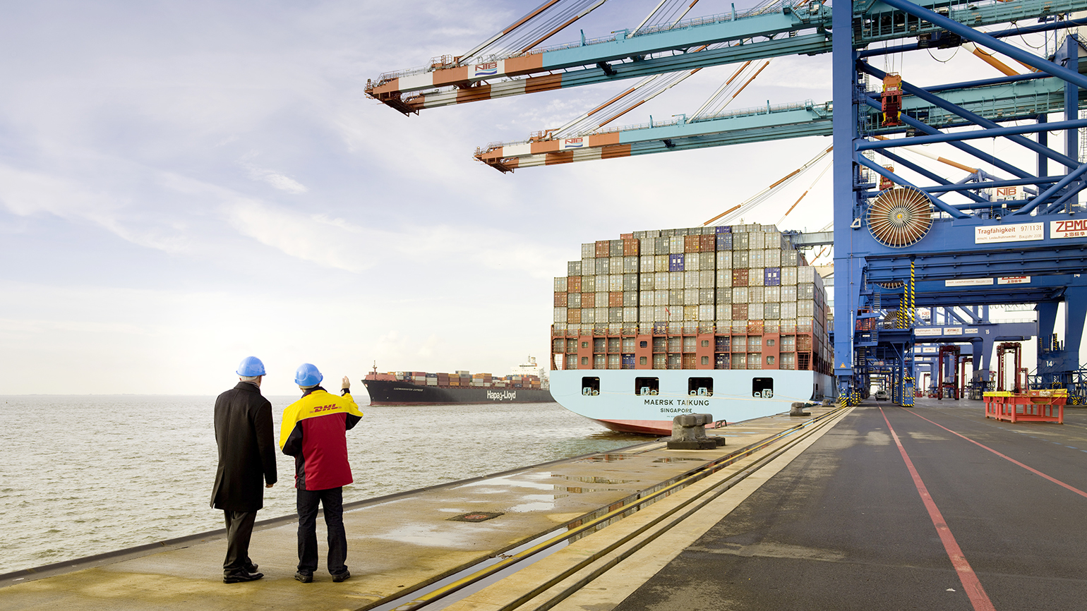 DHL's Global Trade Barometer uses freight movement data.