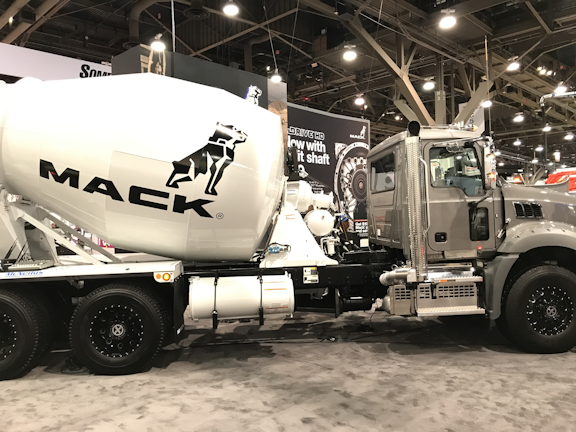 Mack Expects Strong 2018 Displays Updated Granite Interior