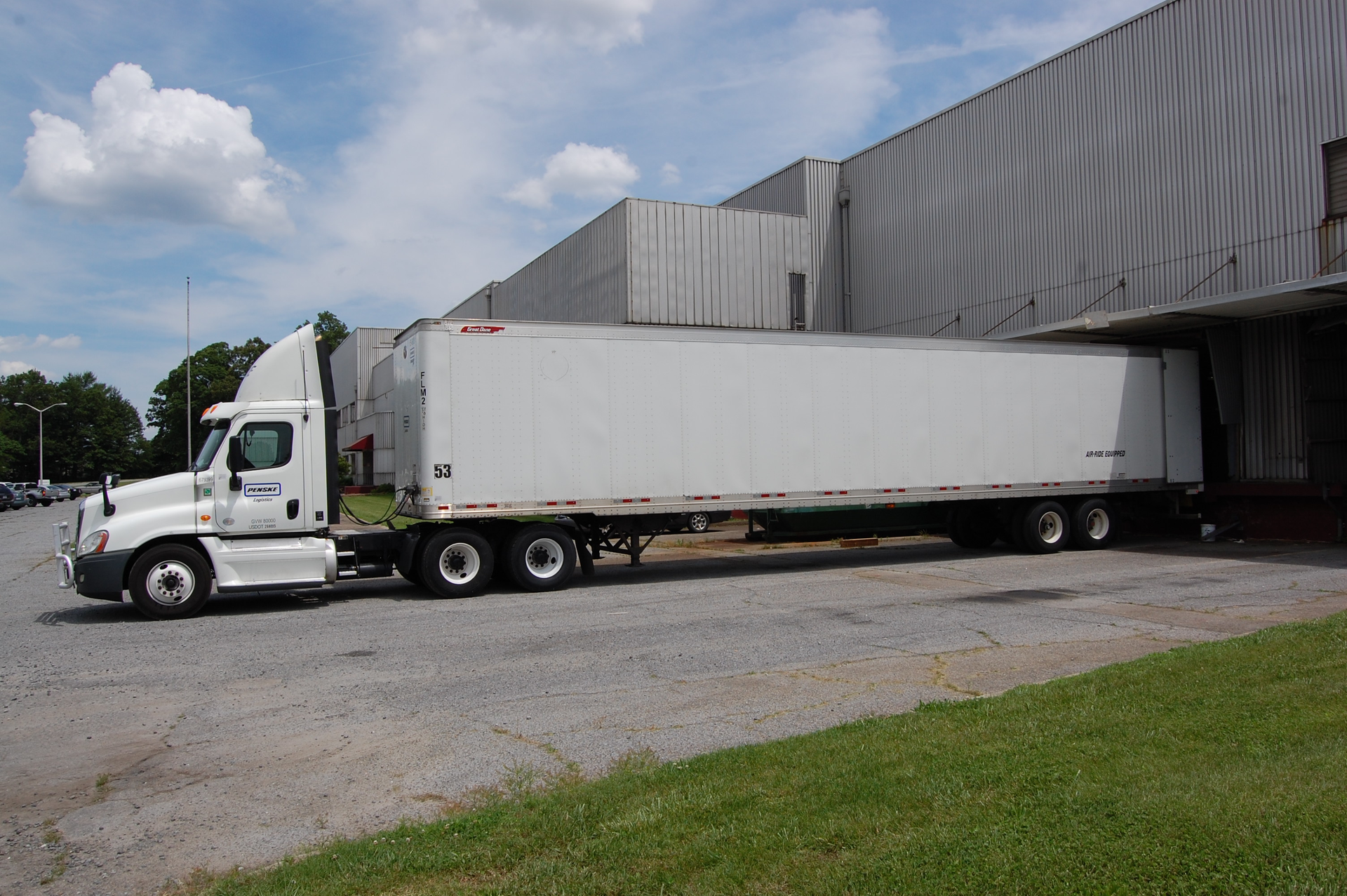 trucking freight dock