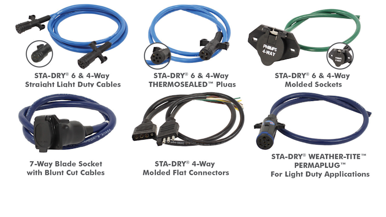 Phillips Industries Expands Light Duty Trailer Electrical Connectors Fleetowner