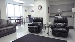 Kenworth of Louisville customer lounge Kenworth of Louisville customer lounge