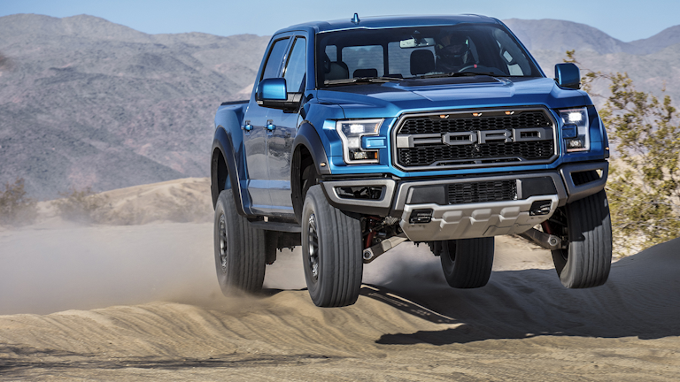 19 F 150 Raptor Can Tell When Truck Is Mid Air Manage Throttle Off Road Fleetowner 19 F 150 Raptor Can Tell When Truck Is Mid Air Manage Throttle Off Road Fleetowner