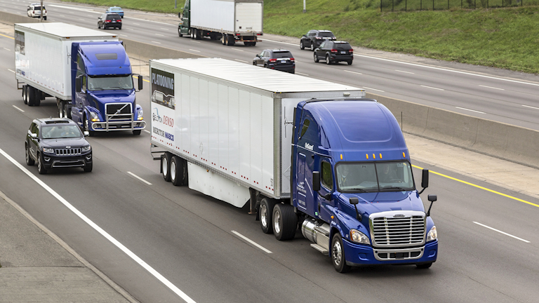Omnitracs Peloton Partner To Offer Truck Platooning System Fleetowner