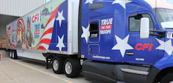 CFI True to the Troops truck CFI True to the Troops truck