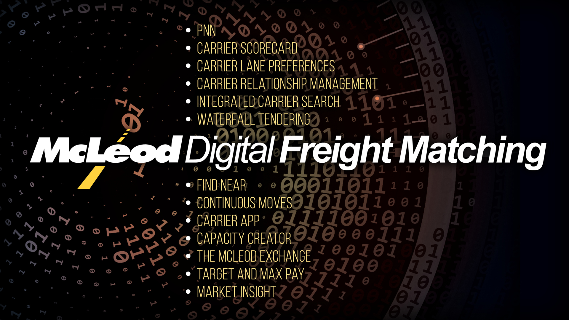 McLeod_Digital Freight Matching