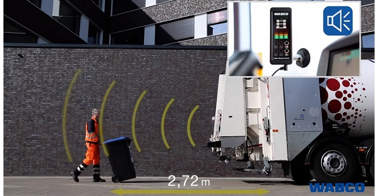 Refrigeratedtransporter 4515 Wabco Tailguard Rear Blind Spot Detection