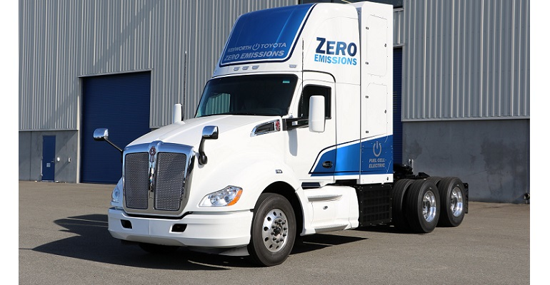 Refrigeratedtransporter 4585 Kenworth Fuel Cell Electric Vehicle