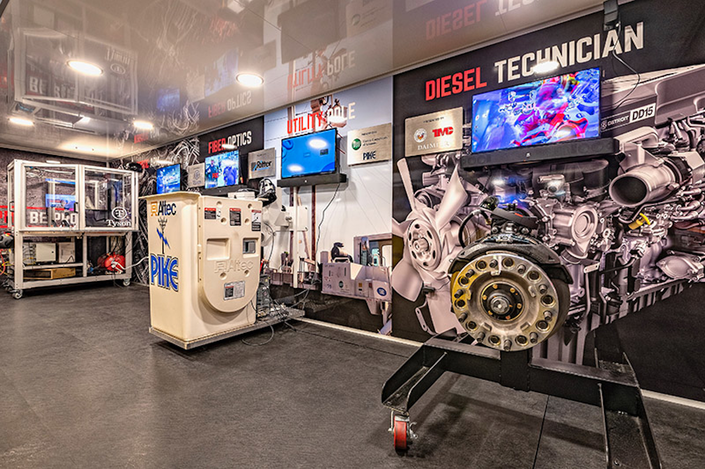 Be Pro Be Proud, an Arkansas-based workforce non-profit, hauls around a hands-on trailer that introduces the industrial trades to students.