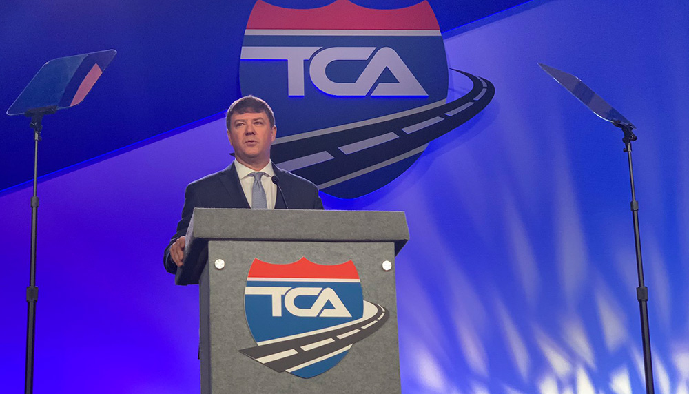 FMCSA Acting Administrator Jim Mullen at TCA 2020.