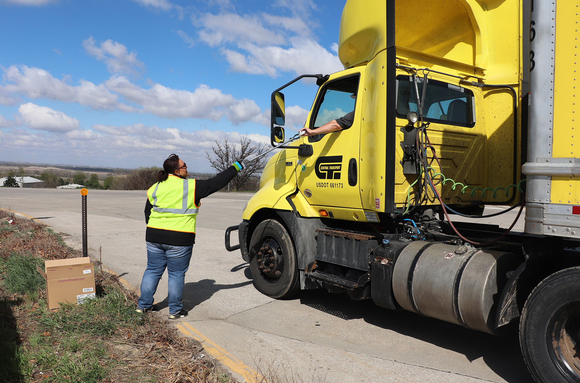 043020 Trucker Mask Handout Nebraska State Patrol 5eaac3d10b785