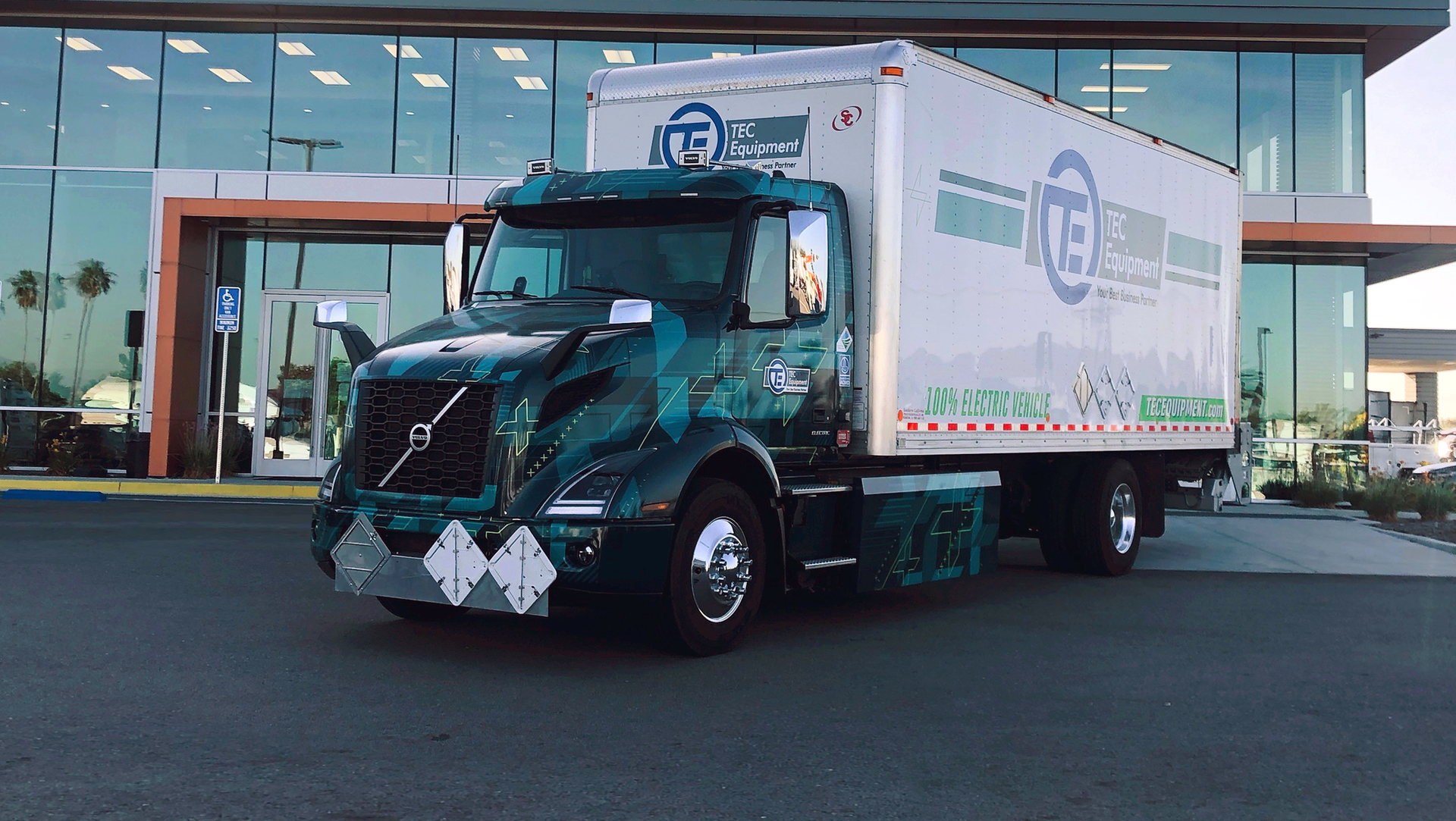 First Pilot Volvo Vnr Electric Deployed For Parts Distribution At Tec Fontana Dealership 5eeb723e9d2b9