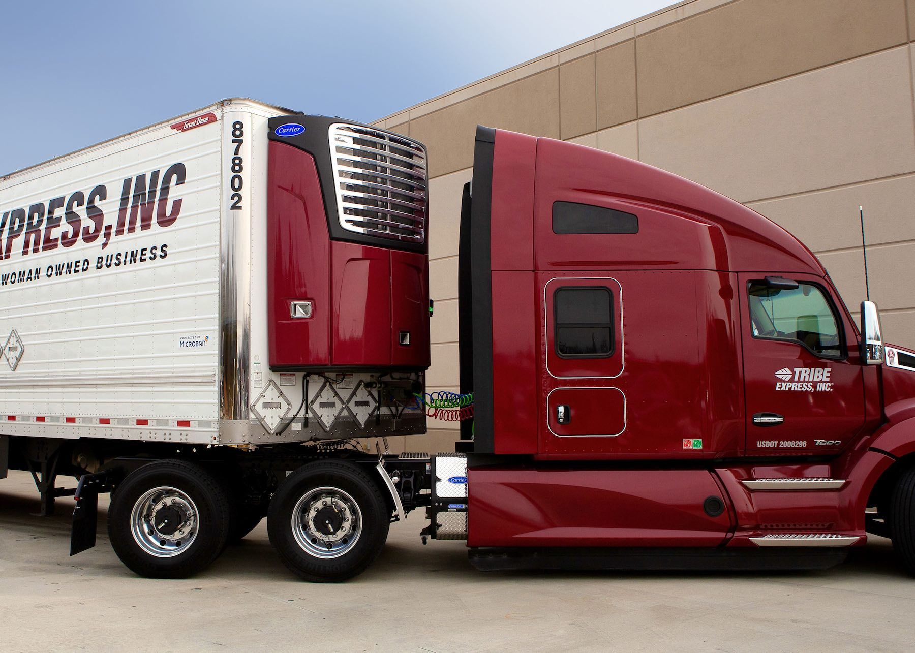 Carrier Transicold Tribe Rig With X4 7500 Unit