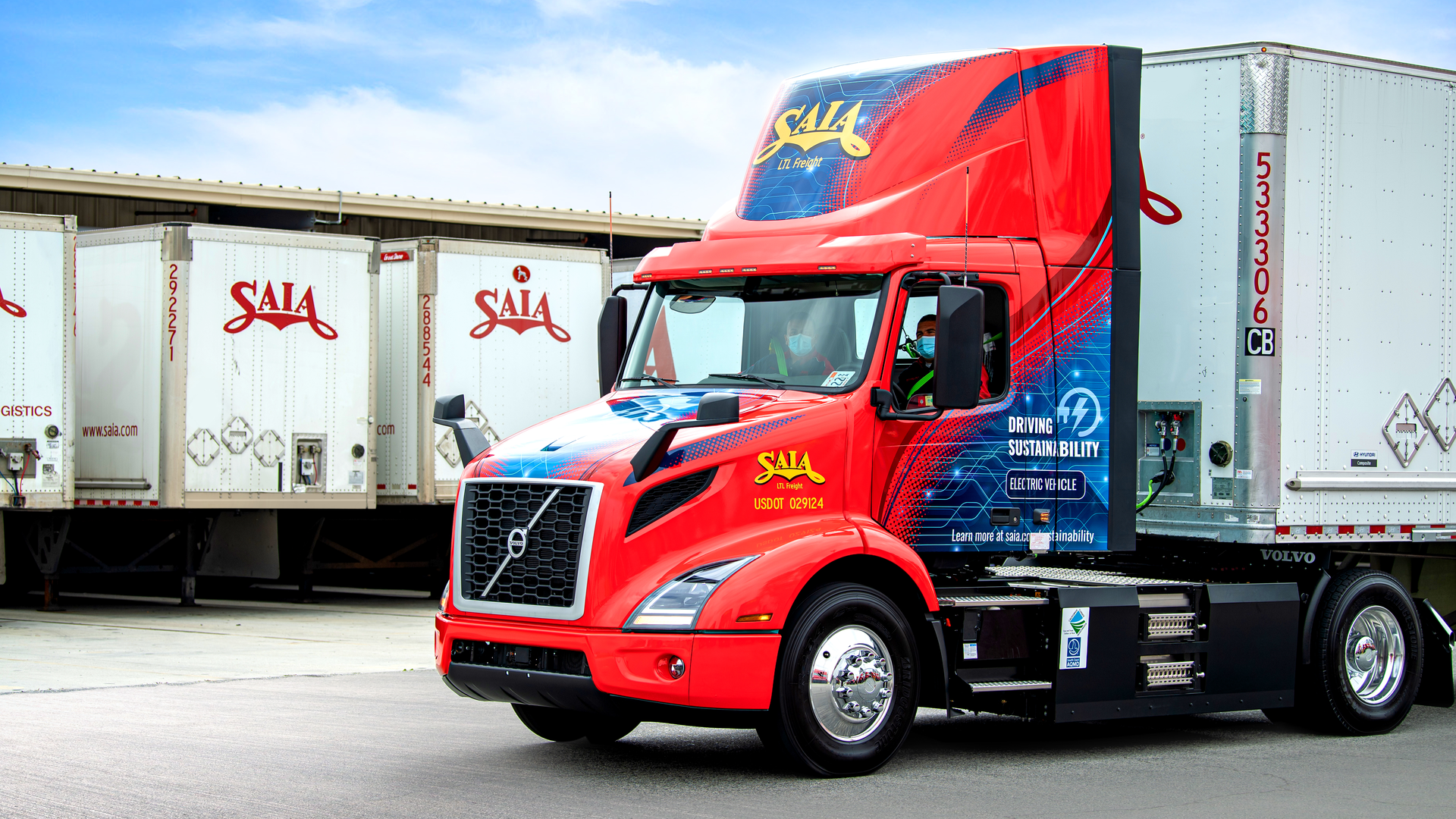 Volvo Trucks Saia Vnr Electric 6081e255238a2