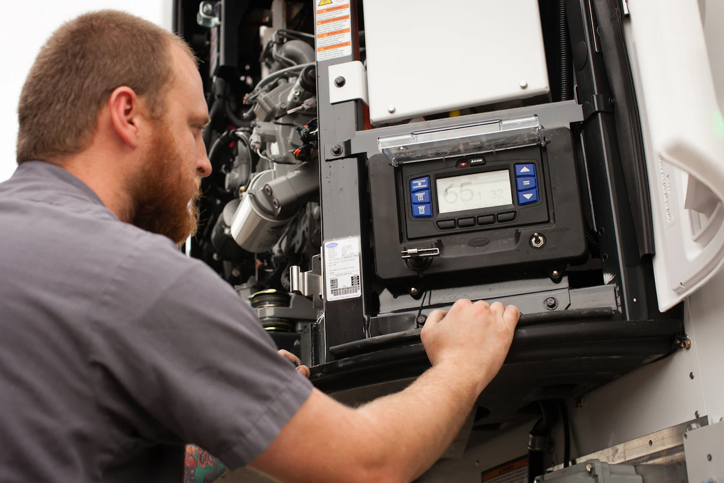 TRU controllers, such as Carrier Transicold’s APX control, are microcomputers that can provide technicians with a wealth of information about unit performance.