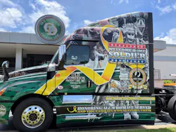 Odfl Memorial Wrapped Tractor Odfl Memorial Wrapped Tractor